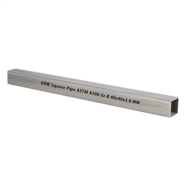 ASTM A500 Carbon Square Steel Pipes