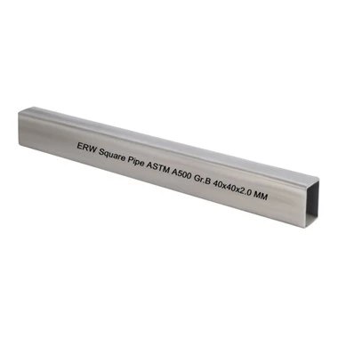 Black Annealed Square Steel Pipes