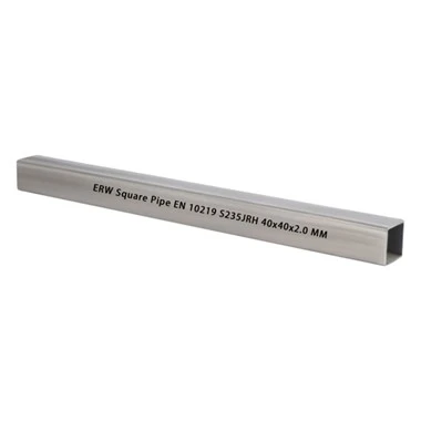 EN 10219 Square Steel Pipes Hollow Sections