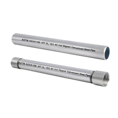 Hot Dipped Galvanized Seamless Steel Pipes