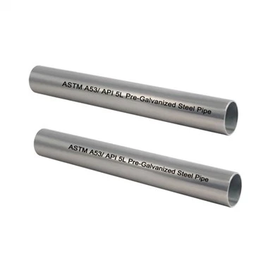 Pre Galvanized Steel Pipes