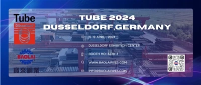 Baolai Is Joing Tube 2024 Dusseldorf As An Exhibitor